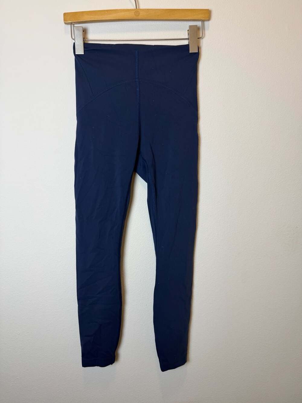 Lululemon Speed Up Tight Mid-Rise Athletic Running Yoga Leggings Navy Blue